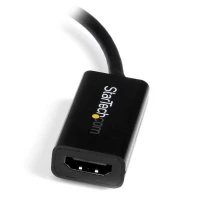 StarTech.com Convertidor de Video Mini DisplayPort a HDMI con Audio – Adaptador Activo MDP 1.2 para Laptop o Ultrabook – 4K @ 30Hz Negro