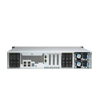 QNAP TS-h1886XU-RP R2 NAS Bastidor (2U) Ethernet Negro D-1622