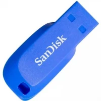 Memoria USB SanDisk Flash Cruzer Blade 16GB USB 2.0 Color Azul SDCZ50C-016G-B35BE