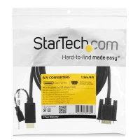 StarTech.com Cable de 1.8m Convertidor Activo HDMI a VGA - Adaptador 1920x1200 1080p