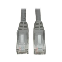 Tripp Lite N201-006-GY Cable Ethernet (UTP) Patch Moldeado Snagless Cat6 Gigabit (RJ45 M/M), Gris, 1.83 m [6 pies]