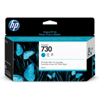 HP Cartucho de tinta DesignJet 730 de 130 ml, cian