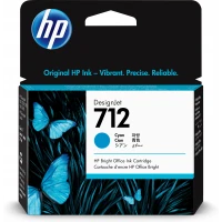 HP Cartucho de tinta DesignJet 712 de 29 ml, cian