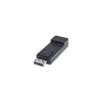 Manhattan 151993 cambiadores de género de cables DisplayPort HDMI Negro