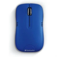 Mouse Verbatim Serie Commuter Óptico Inalámbrico P/Notebooks Color Azul Mate