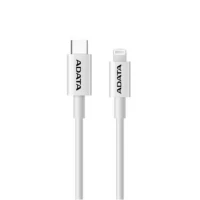 Cable Adata Plástico Lightning-USB Tipo C 1m Color Blanco