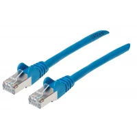 Intellinet 315982 cable de red Azul 0.3 m Cat6a S/FTP (S-STP)