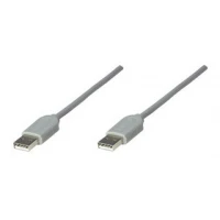 Manhattan 317887 cable USB 1.8 m Gris