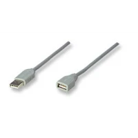 Manhattan 165211 cable USB 1.8 m USB A Gris