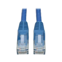 Tripp Lite N201-002-BL Cable Ethernet (UTP) Moldeado Snagless Cat6 Gigabit (RJ45 M/M), Azul, 61 cm [2 pies]