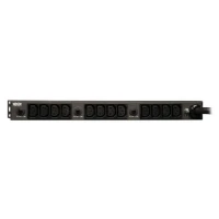Tripp Lite PDU1230 PDU Básico Monofásico de 5.8kW, 20 Tomacorrientes de 200V ~ 240V (16 C13 y 4 C19), Entrada L6-30P, Cable de 4.57 m [15 pies], Instalación en 1U de Rack