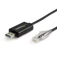StarTech.com Cable USB de 1.8 m para Consola Cisco - Adaptador USB a RJ45