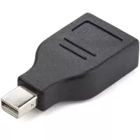 StarTech.com Adaptador Compacto Mini DisplayPort a DisplayPort - de Vídeo 4K x 2K - Conversor Mini DP a DP UHD - Convertidor mDP a DP 1.2 - de Ordenador mDP a Monitor DP - Macho a Hembra