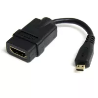 StarTech.com Cable Adaptador de 12cm HDMI de alta velocidad a Micro HDMI - H a M