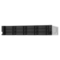 QNAP TS-1273AU-RP-8G servidor NAS o de almacenamiento Bastidor (2U) Ethernet Aluminio, Negro V1500B
