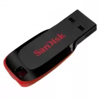 Memoria USB SanDisk Flash Cruzer Blade 32GB USB 2.0 Color Negro SDCZ50-032G-B35