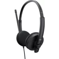 DELL WH1022 Auriculares Alámbrico Diadema Llamadas/Música Negro