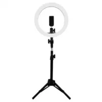 Aro de Luz Game Factor LGR300 26 cm Streaming Cálido y Frío Ajustable USB