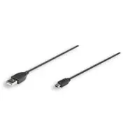 Manhattan 302340 cable USB USB 2.0 3 m USB A Mini-USB B Negro