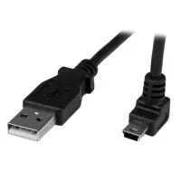 StarTech.com Cable Adaptador 1m USB A Macho a Mini USB B Macho Acodado en Ángulo hacia Arriba