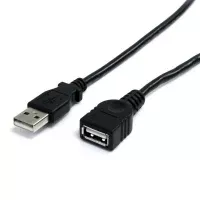 StarTech.com Cable de 1.8m de Extensión Alargador USB 2.0 - Macho a Hembra USB A - Extensor