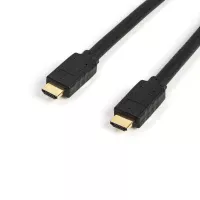 StarTech.com Cable de 15 metros HDMI 2.0 - Cable HDMI Activo de 4K a 60Hz - con Clasificacioón CL2 para Instalación en Pared - Cable HDMI de Alta Velocidad Largo y Durable - HDR - de 18Gbps - Cable Macho a Macho - Negro