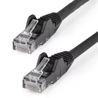 StarTech.com N6LPATCH50CMBK cable de red Negro 0.5 m Cat6 U/UTP (UTP)