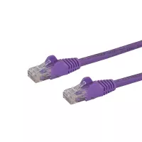 StarTech.com Cable de Red de 1.8m Púrpura Cat6 UTP Ethernet Gigabit RJ45 sin Enganches