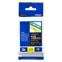 Brother TZe-345 cinta para impresora de etiquetas Blanco sobre negro