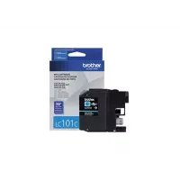 Tinta Brother LC101BK Rendimiento 300 Páginas Color Cian