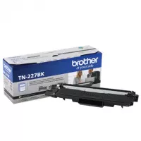 Brother TN-227BK cartucho de tóner 1 pieza(s) Original Negro