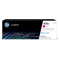 HP Cartucho de tóner original de alto rendimiento LaserJet 414X magenta