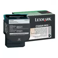 Lexmark C54x, X54x Black Return Programme Toner Cartridge (1K) cartucho de tóner Original Negro