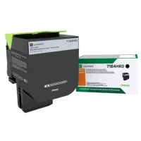 Lexmark 71B4HK0 cartucho de tóner 1 pieza(s) Original Negro