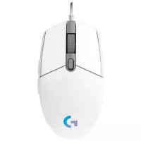 Mouse Logitech G203 Lightsync Gaming 8000 dpi RGB Color Blanco