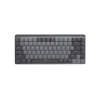 Logitech MX Mini Mechanical teclado RF inalámbrico + bluetooth Grafito, Gris
