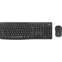 Logitech MK295 teclado RF inalámbrico Grafito