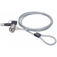 Manhattan 440271 cable antirrobo Plata 1.4 m