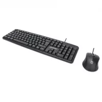 Manhattan 178464 teclado USB QWERTY Español Negro