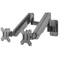 Manhattan 461627 soporte para pantalla plana 81.3 cm (32") Negro