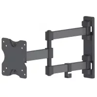 Manhattan 461382 soporte para pantalla plana 68.6 cm (27") Negro