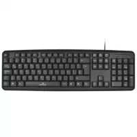 Teclado Perfect Choice Básico Alámbrico USB Color Negro