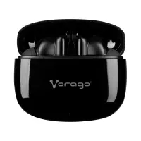 Vorago ESB-202 audífono y auriculare Audífonos True Wireless Stereo (TWS) Intra auditivo Música/cotidiano USB Tipo C Bluetooth Negro