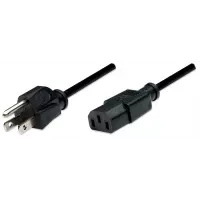 Manhattan 300179 cable de alimentación Negro 1.8 m Enchufe de alimentación tipo B Acoplador C13