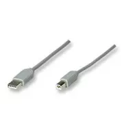 Manhattan 341028 cable USB 5 m USB A USB B Gris