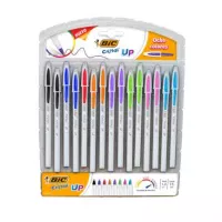 Bolígrafo BIC Cristal Up Punta 1.2mm Colores Surtidos C/15 Pzas