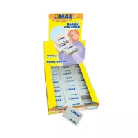 GOMA MAE BLANCA ESCOLAR