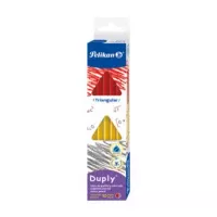 Lápiz Pelikan Duply Triangular C/10 Pzas
