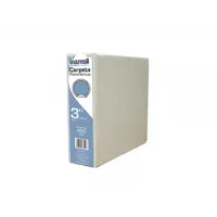 Carpeta Vinil Samsill "O" Blanca 3" P/450 Hjs C/12