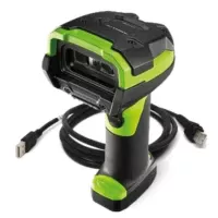 Escaner Industrial Zebra Alambrico DS3608-SR 1D/2D (Lectura Estandar de hasta 1.5m) Rugged con Motor Vibrador incluye USB (CBA-U46-S07ZAR)
